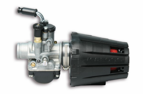 carburateurset + luchtfilter phbg bs minarelli hor 19mm malossi mhr 1611021