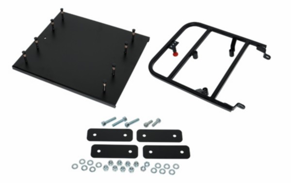 achterdrager pizza agility zwart 