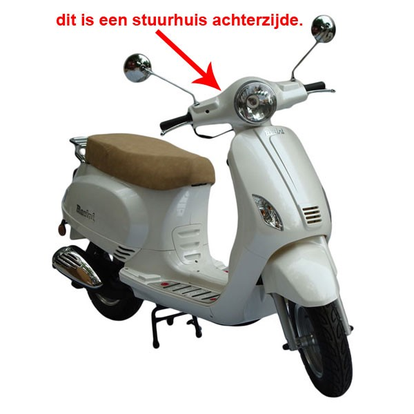 koplamphuis achterzijde riva/ vx50agm/ chi lx/ nap wit