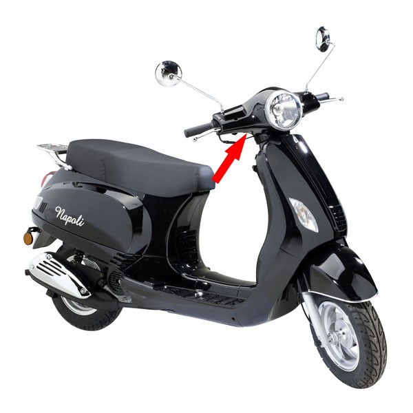 koplamphuis achterzijde vx50agm/ chi lx/ nap zwart
