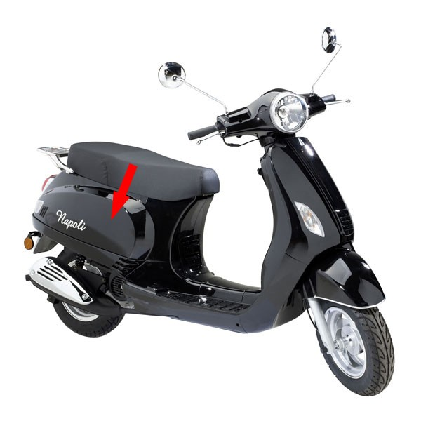 zijscherm vx50agm/ chi lx/ nap zwart rechts