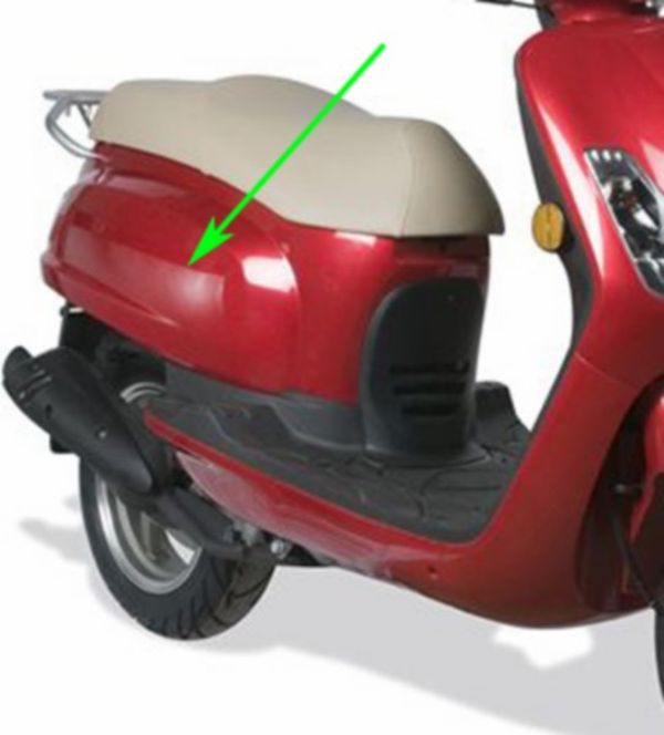 zijscherm fid/ fid2 rood rechts orig 83500-ala-000-rd=op=op