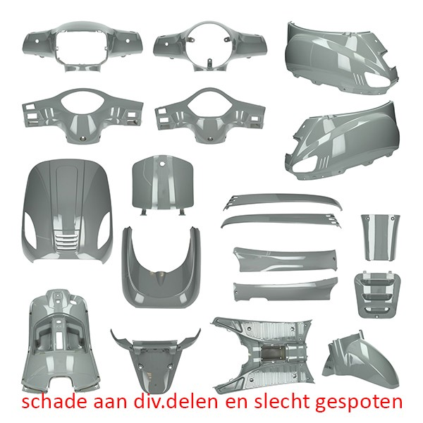 plaatwerkset !!SCHADE!! nardo grijs chi lx/ nap/ riva1/ rl-50/ vx50agm 15-delig