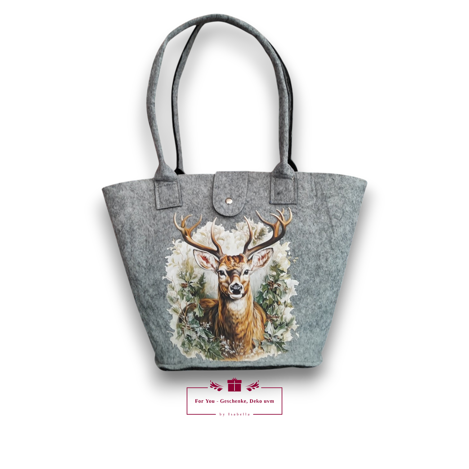 Filztasche Hirsch