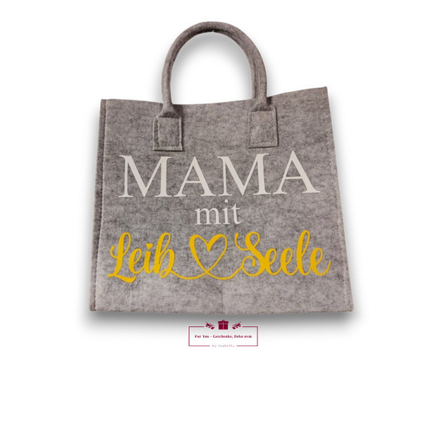 Filztasche Leib und Seele