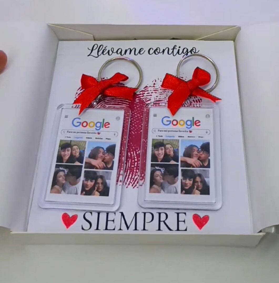Pack llaveros personalizados