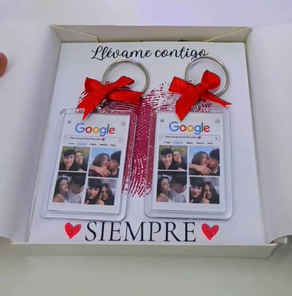 Pack llaveros personalizados