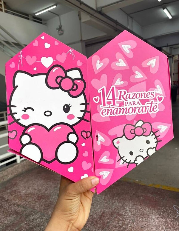 Calendario de amor  “Hello Kitty” / 14 días