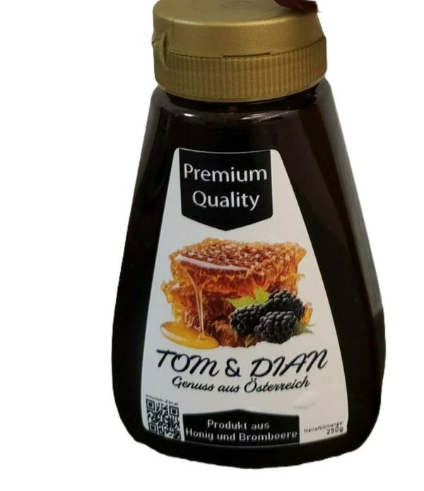 Honig mit Brombeere