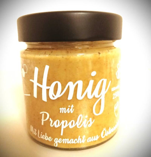 Honig mit Propolis