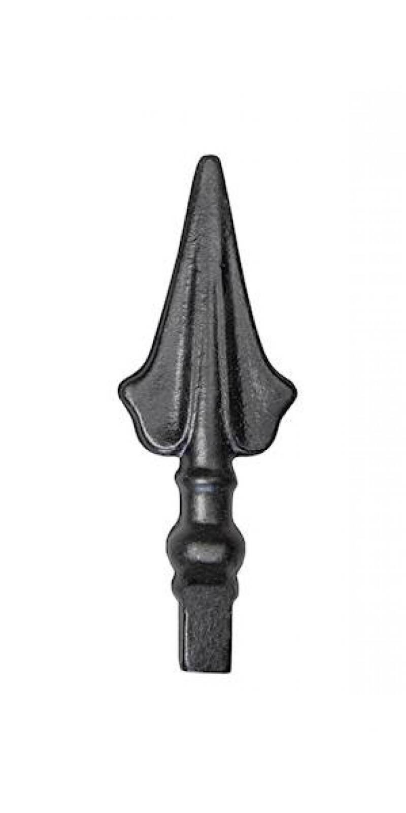 Gusseisernes Element für eine Flammen-Balustrade H 160mm
