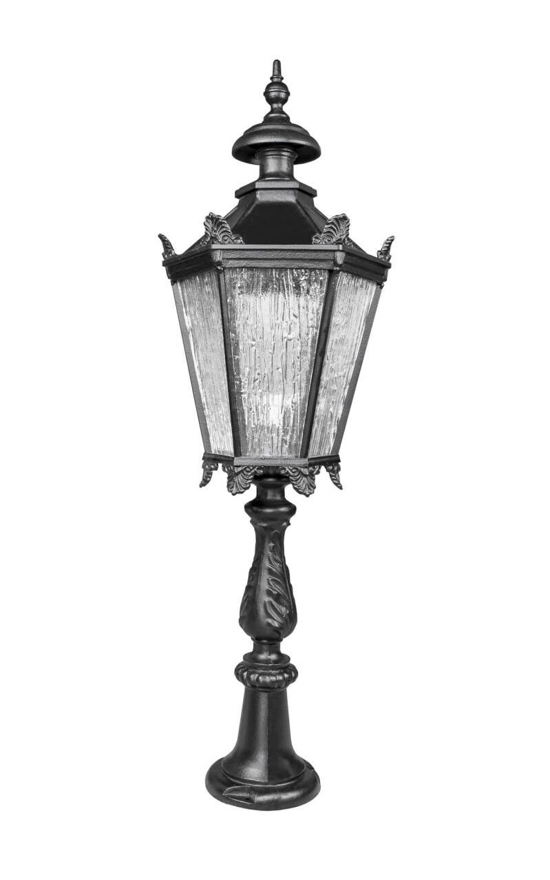 Hochwertige Lampe für den Teich H 113 cm