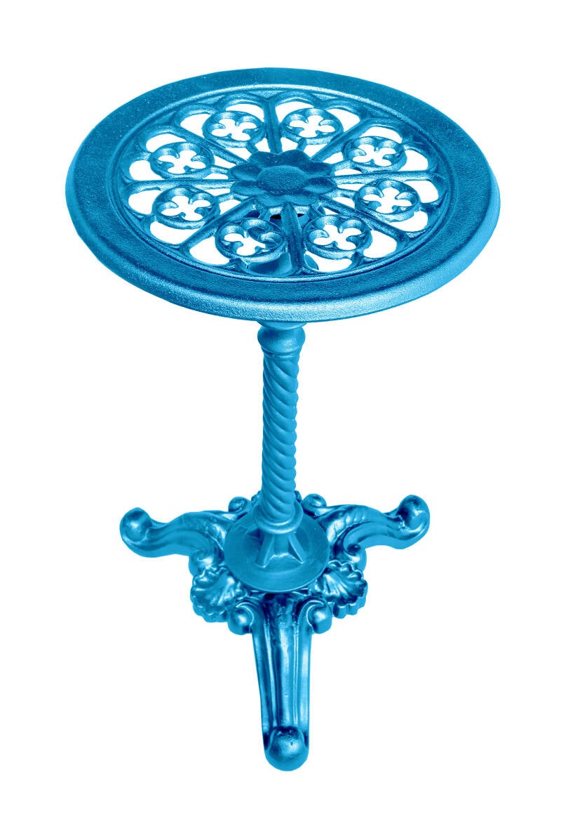 MINI Ø 38 cm – Dreiecksfuß – Blau