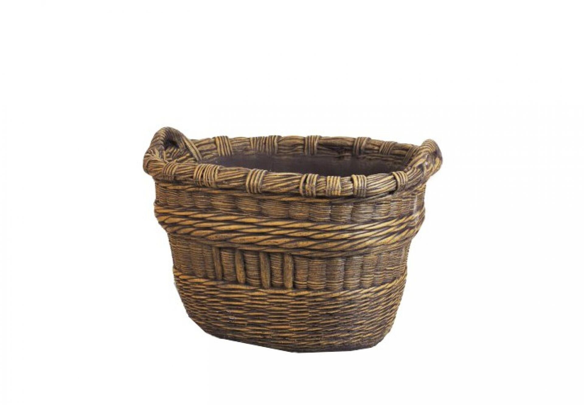 Korbförmiger Blumentopf