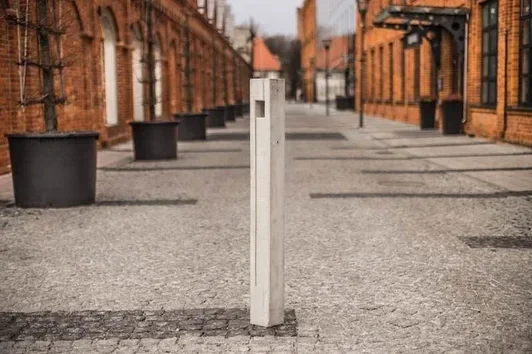 Metallpfosten für Stadt und Park