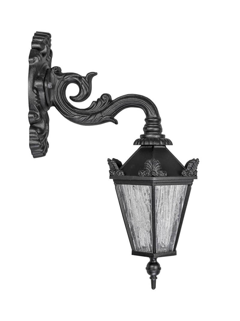 Wandlampe in Form einer hängenden Laterne mit einer Höhe von 65 cm