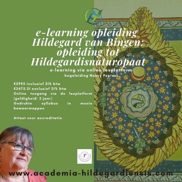 e-learning opleiding tot gecertifieerd Hildegardis gezondheidstherapeut