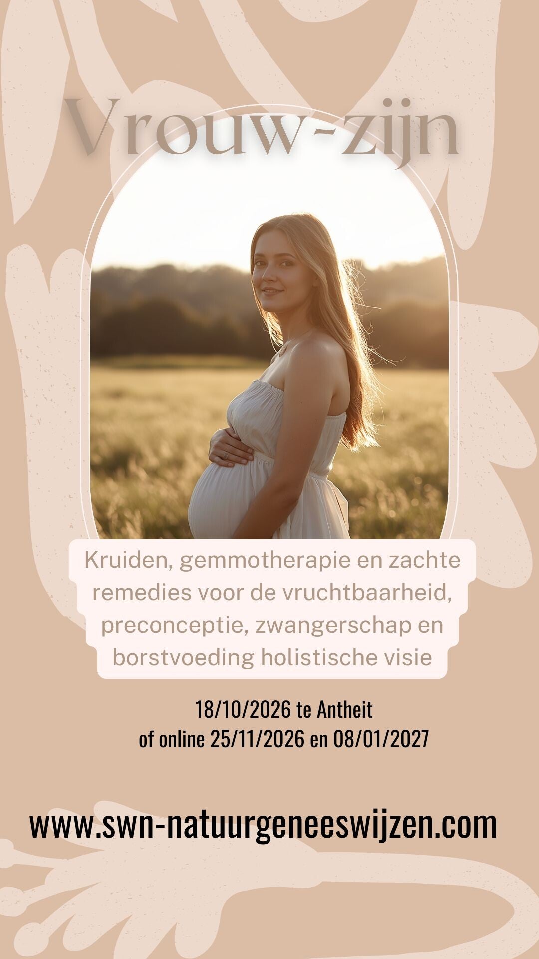 vrouw-zijn online deel Holistische zwangerschap