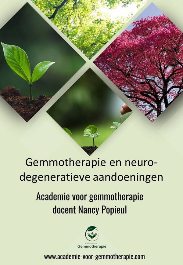 cursusboek gemmotherapie en neuro-degeneratieve aandoeningen