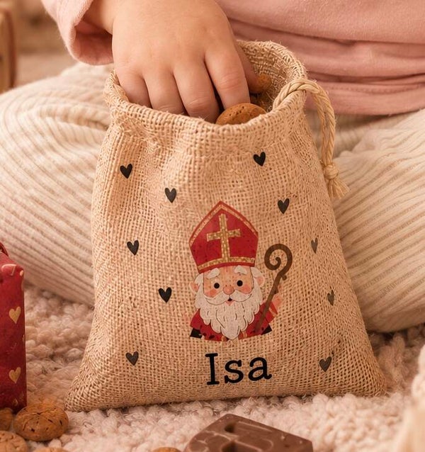 Sinterklaas zakjes met naam