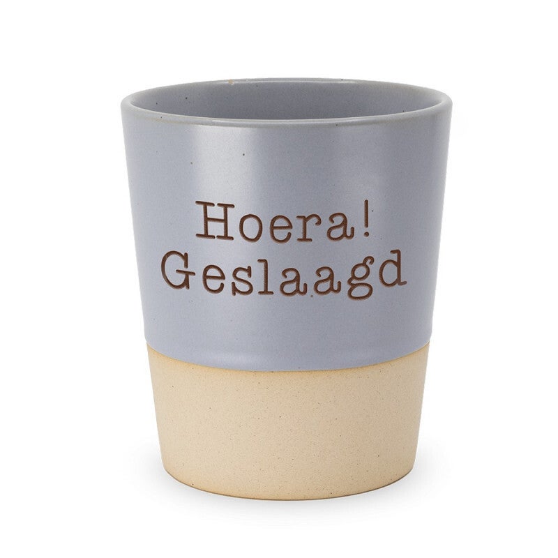 HOERA! Geslaagd mok