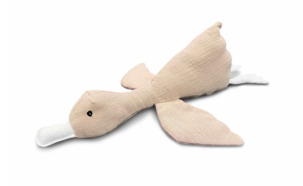 Gansje knuffel met naam