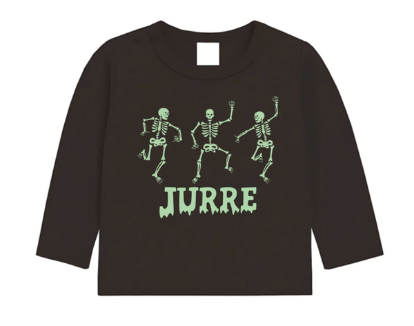 Halloween sweater glow in the dark + naam