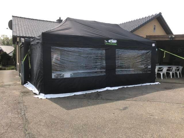 Tent Zwart 6x3m