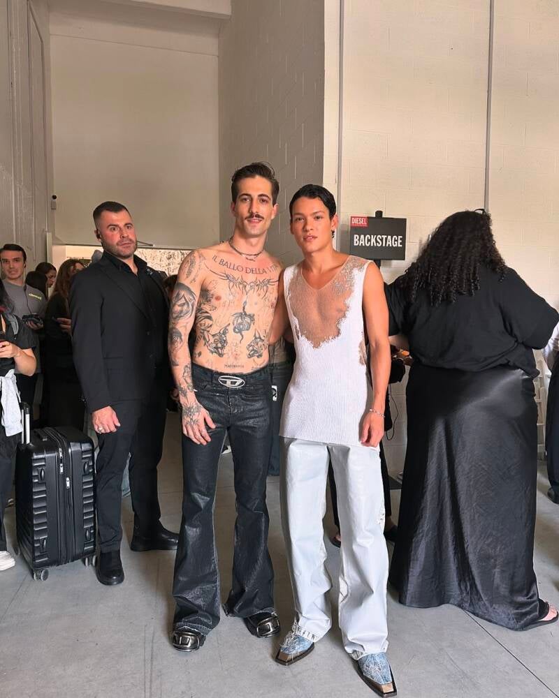 Omar Rudberg Milan Fashion Week - Diesel