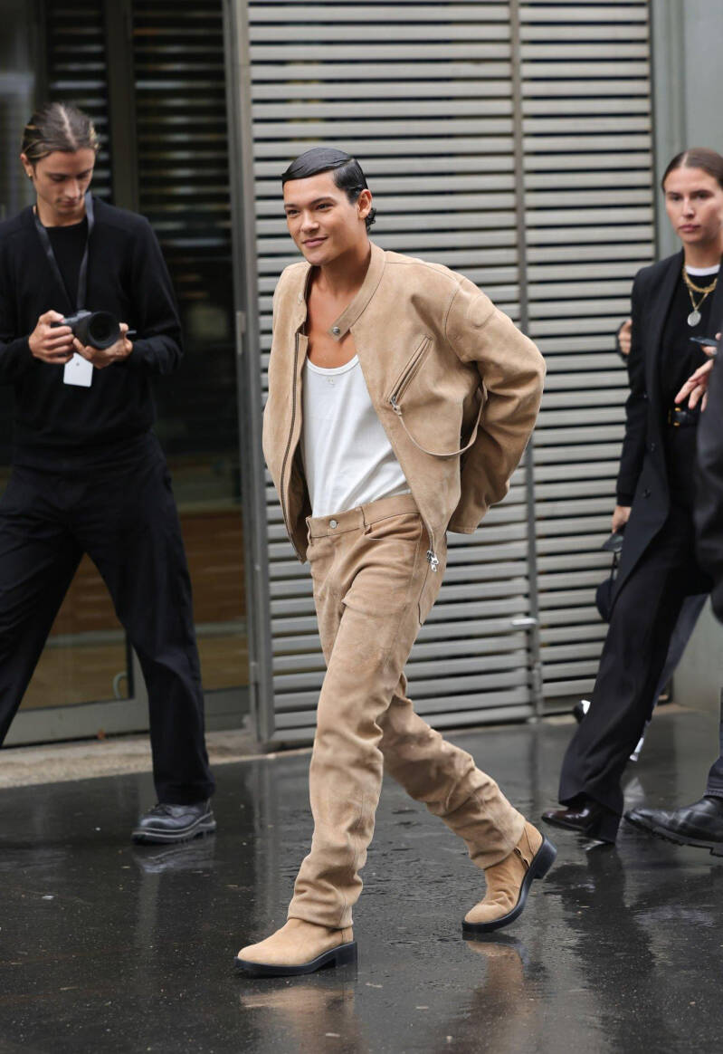 Omar Rudberg Paris Fashion Week - Courréges