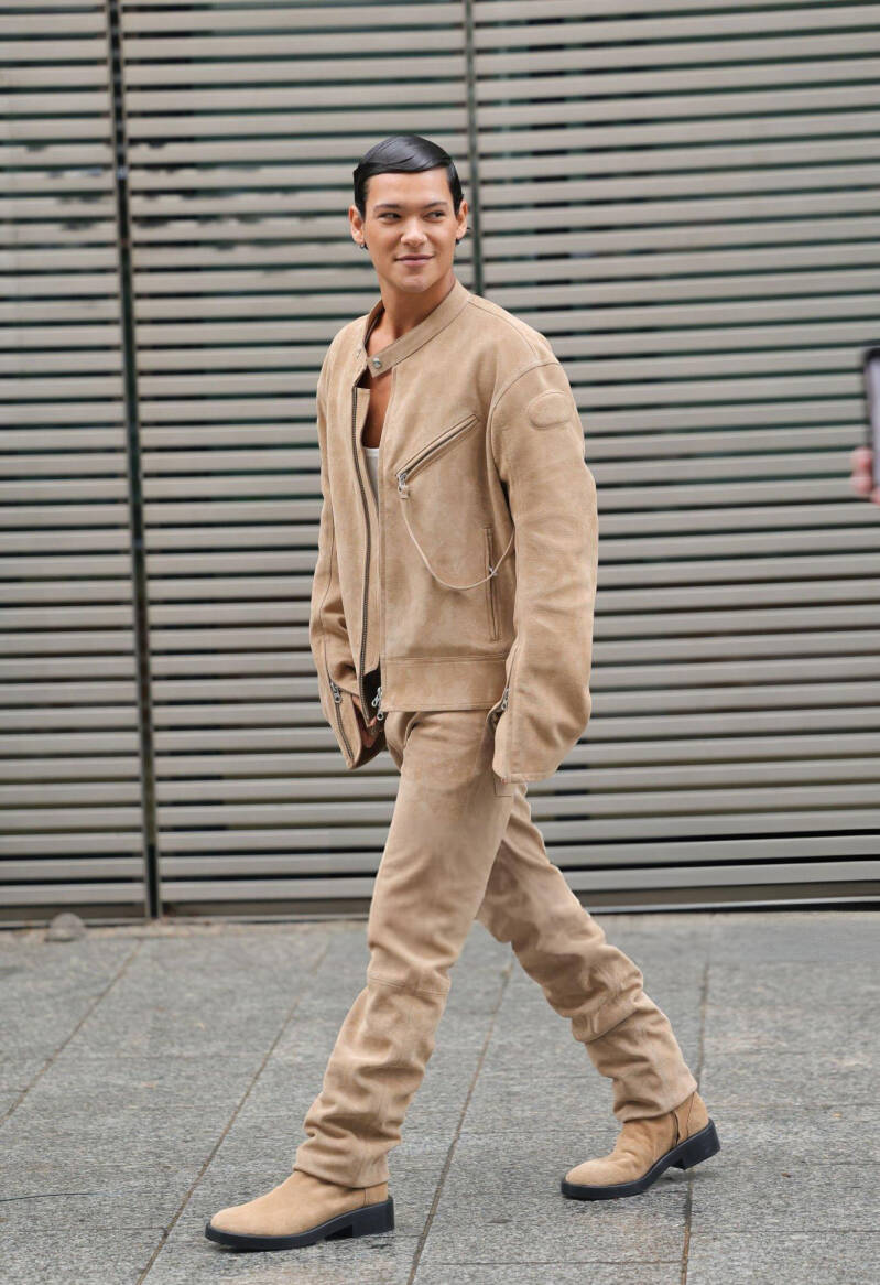 Omar Rudberg Paris Fashion Week - Courréges