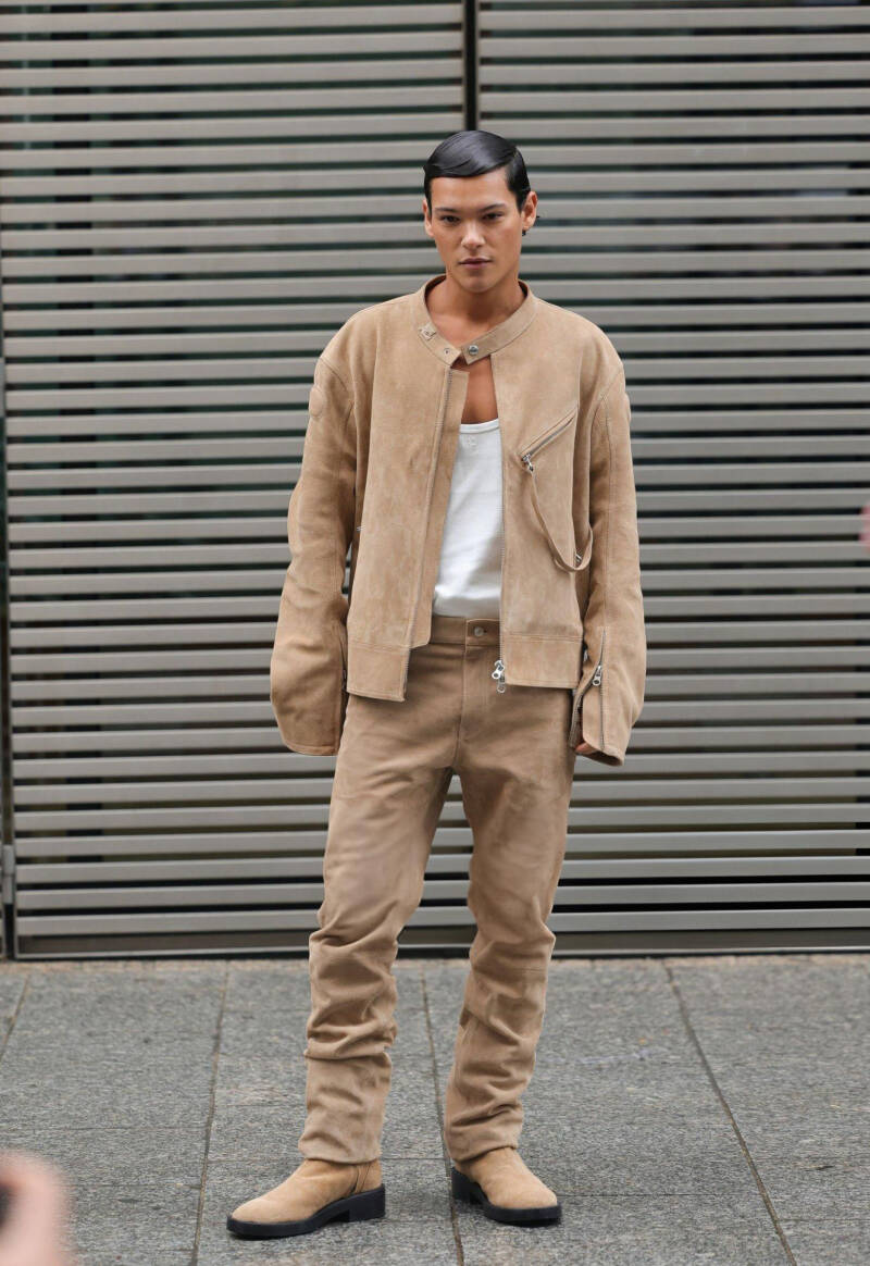 Omar Rudberg Paris Fashion Week - Courréges