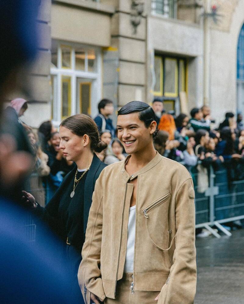 Omar Rudberg Paris Fashion Week - Courréges