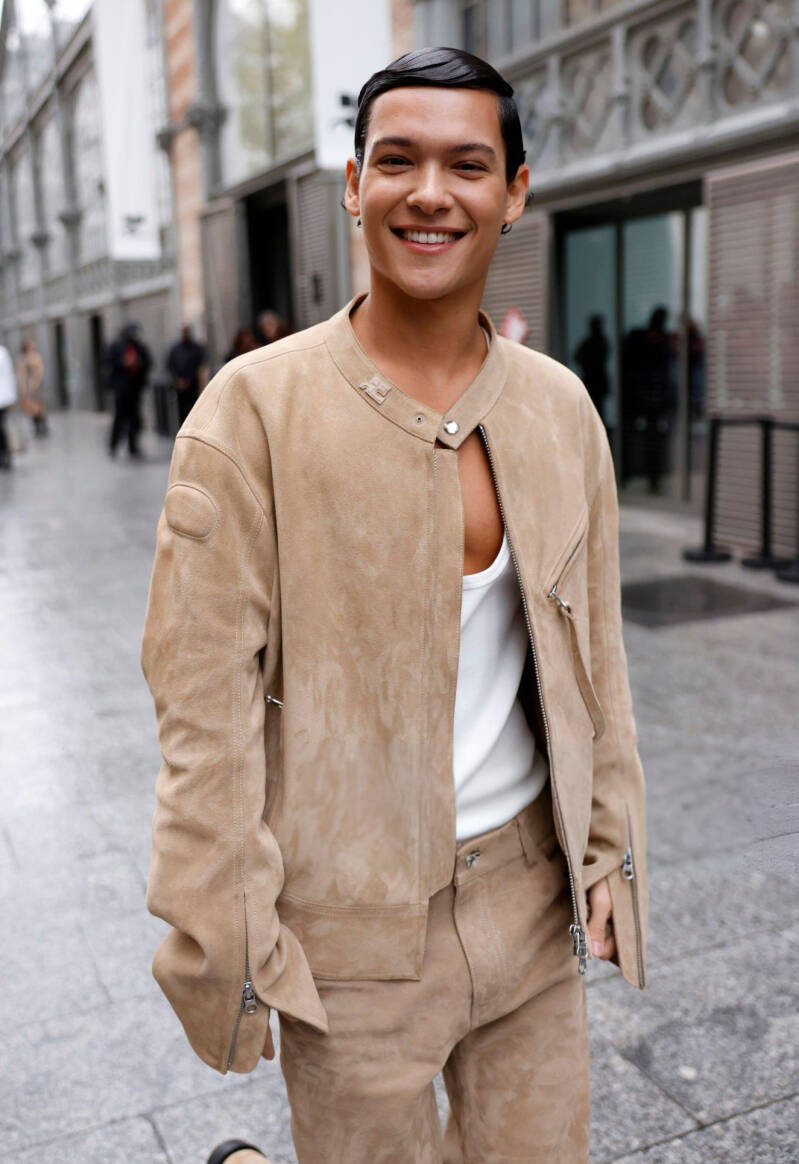 Omar Rudberg Paris Fashion Week - Courréges