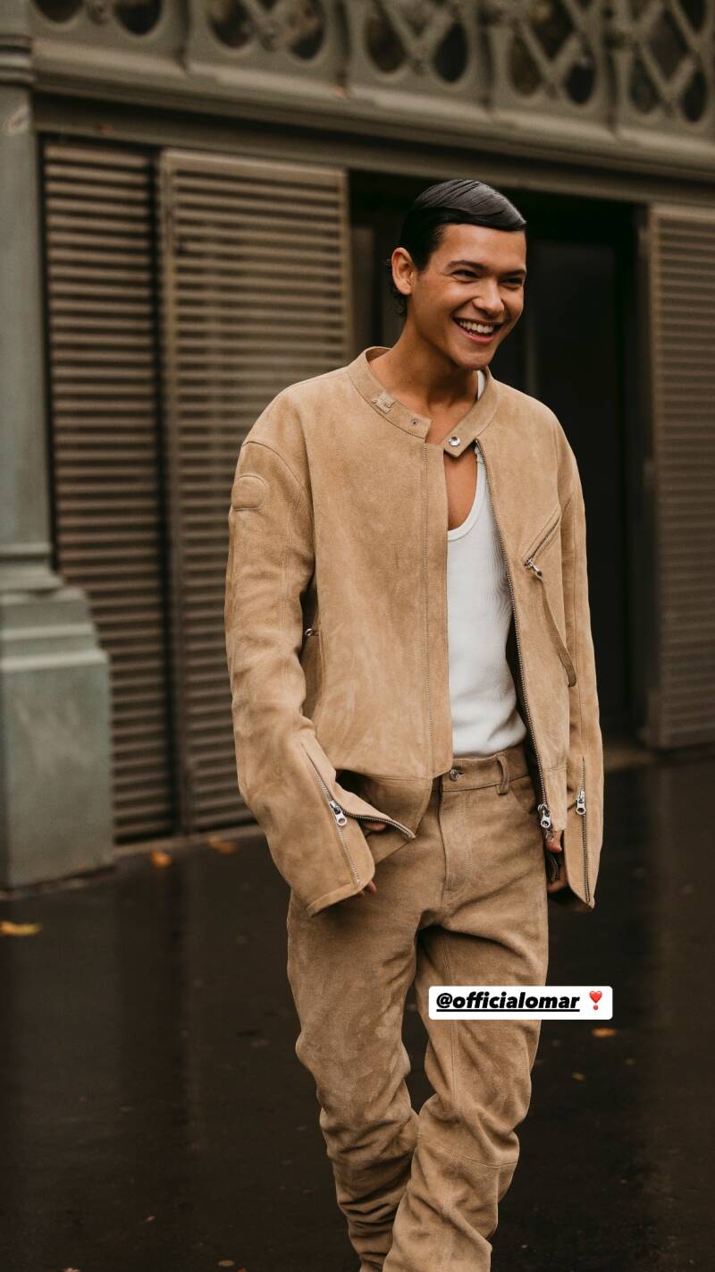 Omar Rudberg Paris Fashion Week - Courréges
