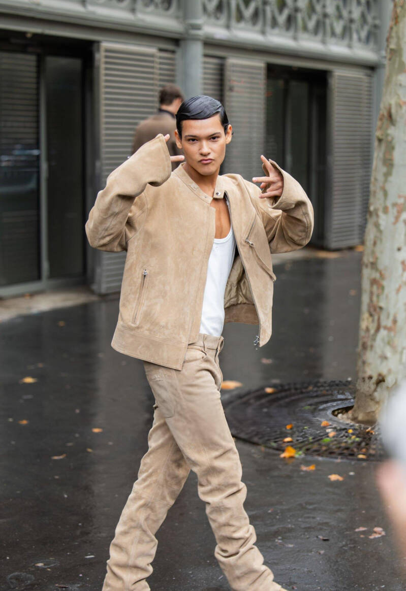 Omar Rudberg Paris Fashion Week - Courréges