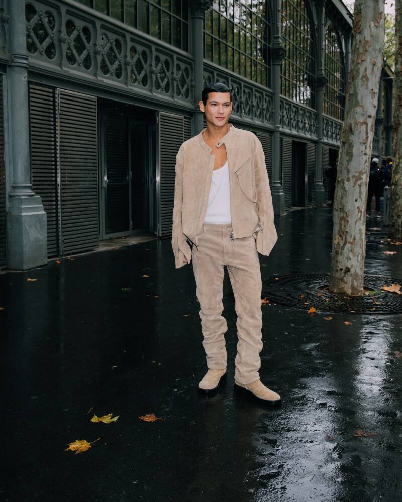 Omar Rudberg Paris Fashion Week - Courréges
