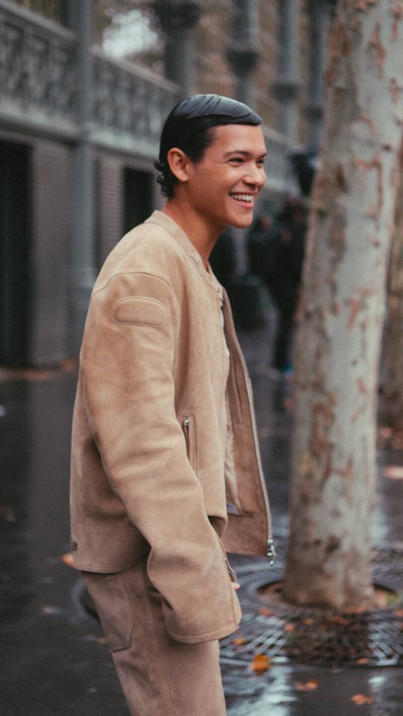 Omar Rudberg Paris Fashion Week - Courréges