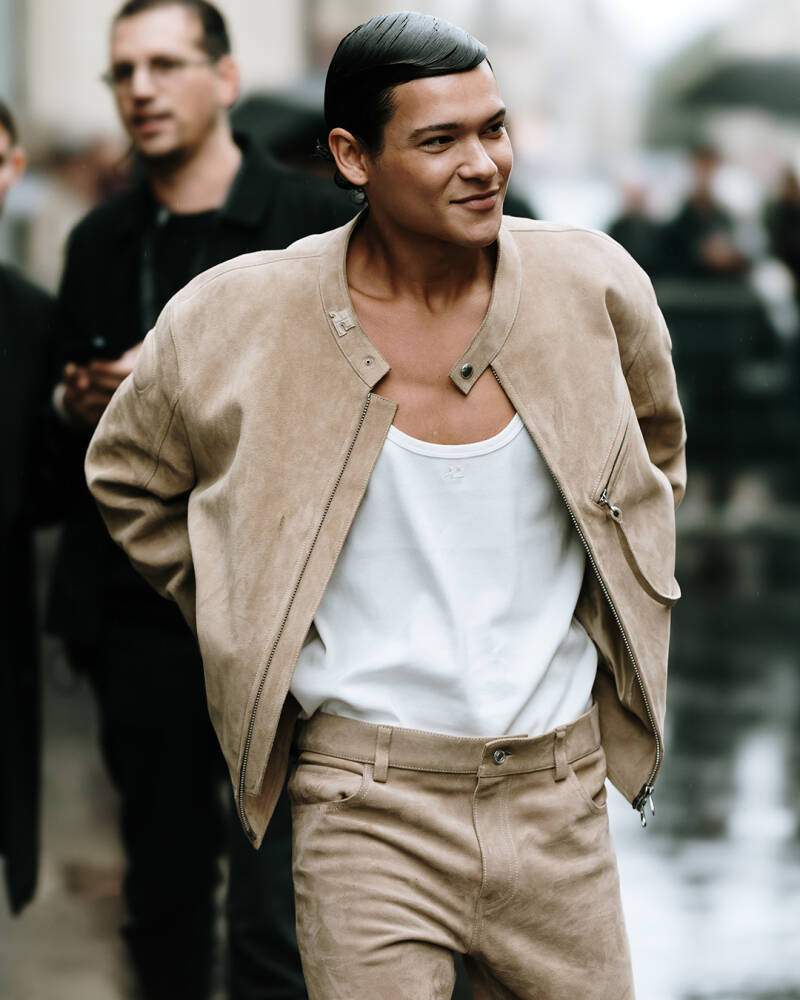 Omar Rudberg Paris Fashion Week - Courréges