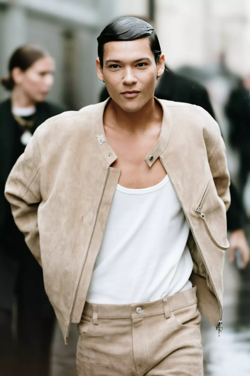 Omar Rudberg Paris Fashion Week - Courréges