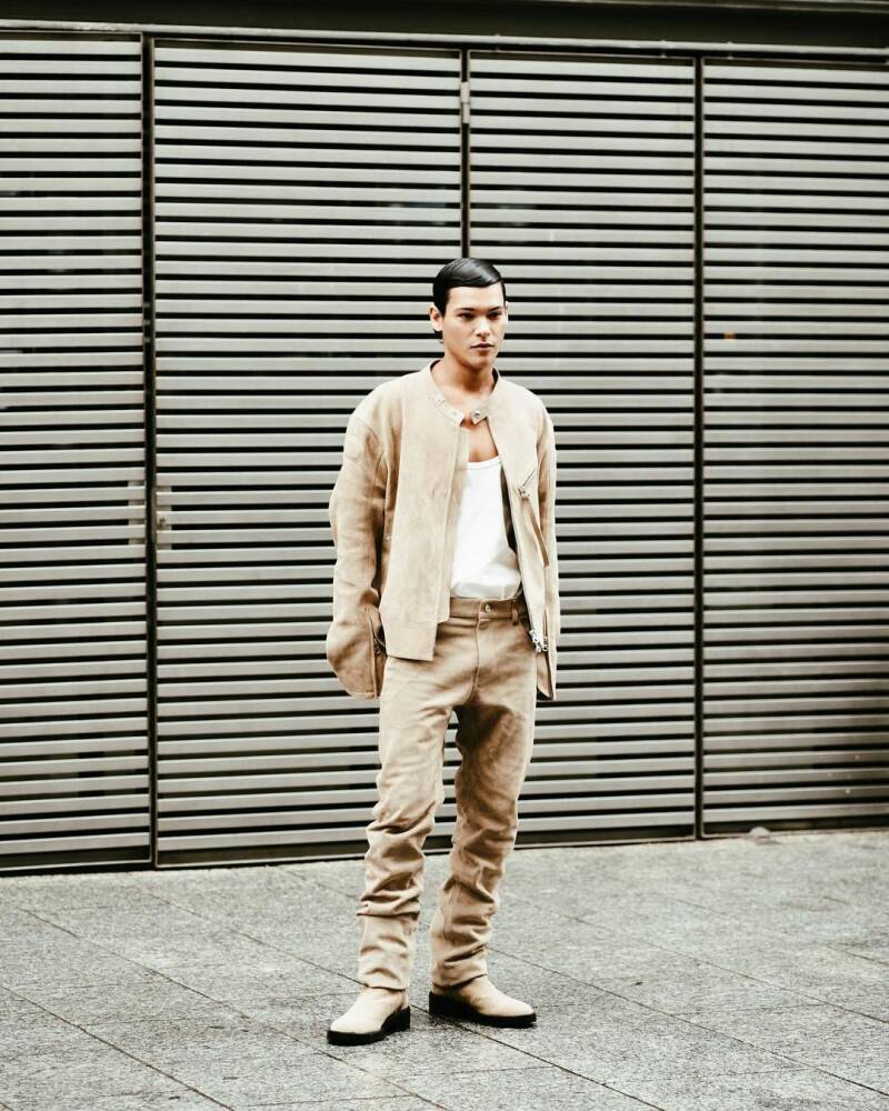 Omar Rudberg Paris Fashion Week - Courréges