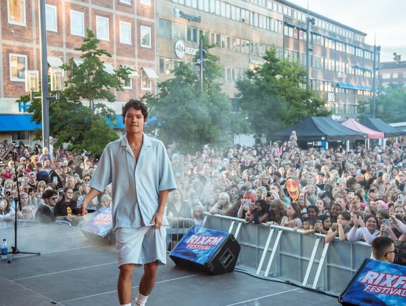 Omar Rudberg Rix FM Festival - Eskilstuna 2022 