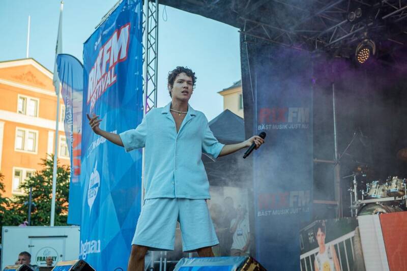 Omar Rudberg Rix FM Festival - Eskilstuna 2022 