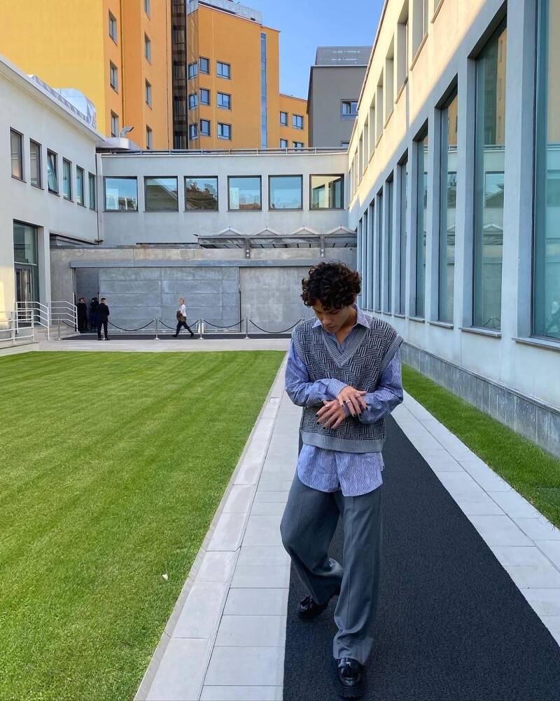 Omar Rudberg Milan Fashion Week 2022