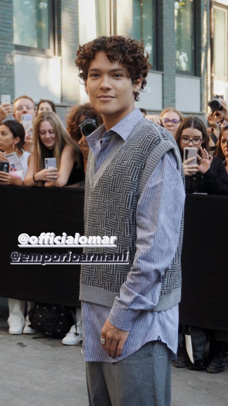 Omar Rudberg Milan Fashion Week 2022