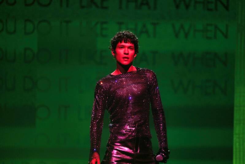 Omar Rudberg Melodifestivalen rehearsals