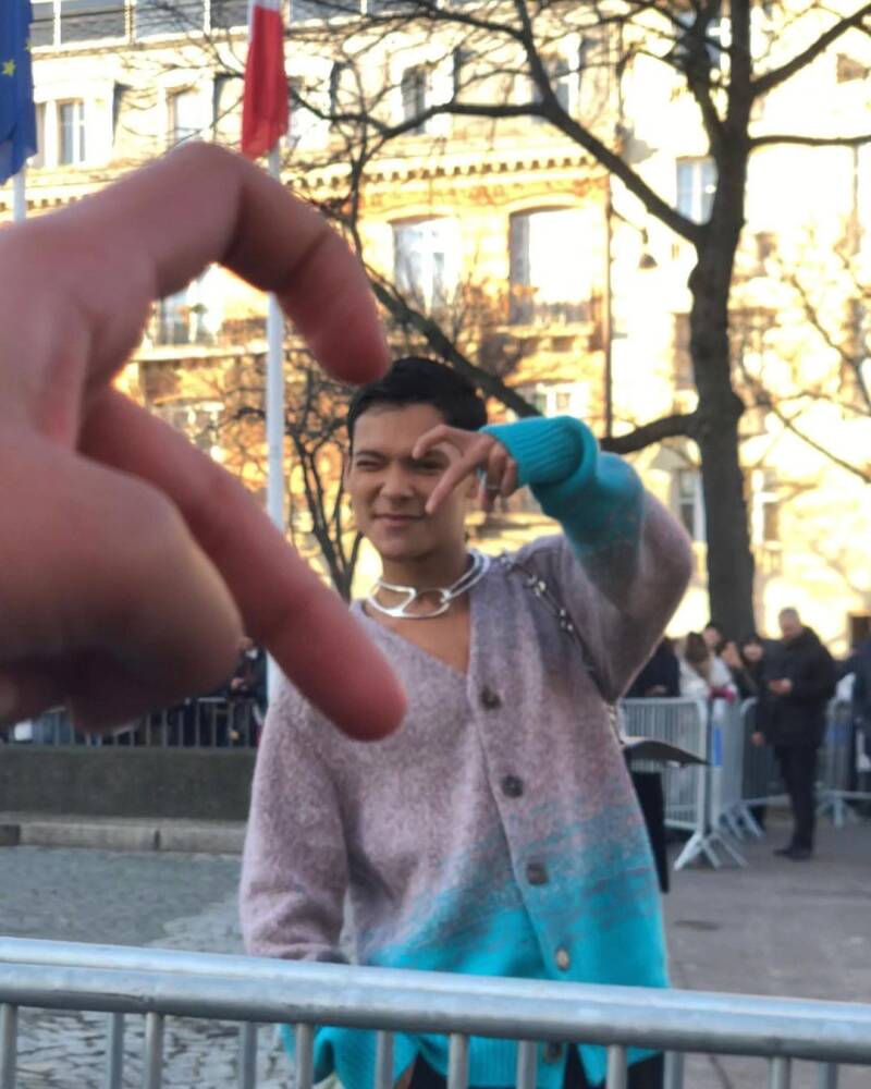 Omar Rudberg Paris Fashion Week January 2024