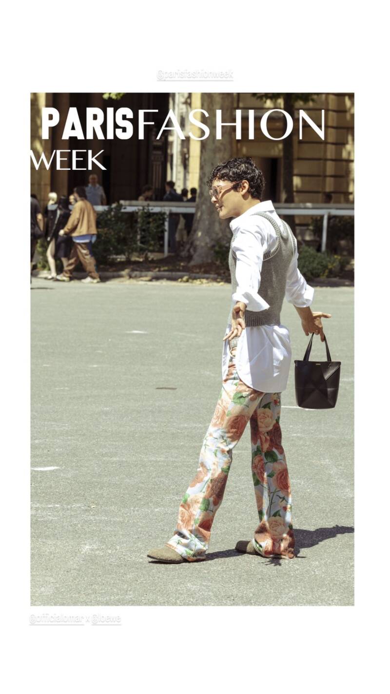 Omar Rudberg Paris Fashion Week June 2023