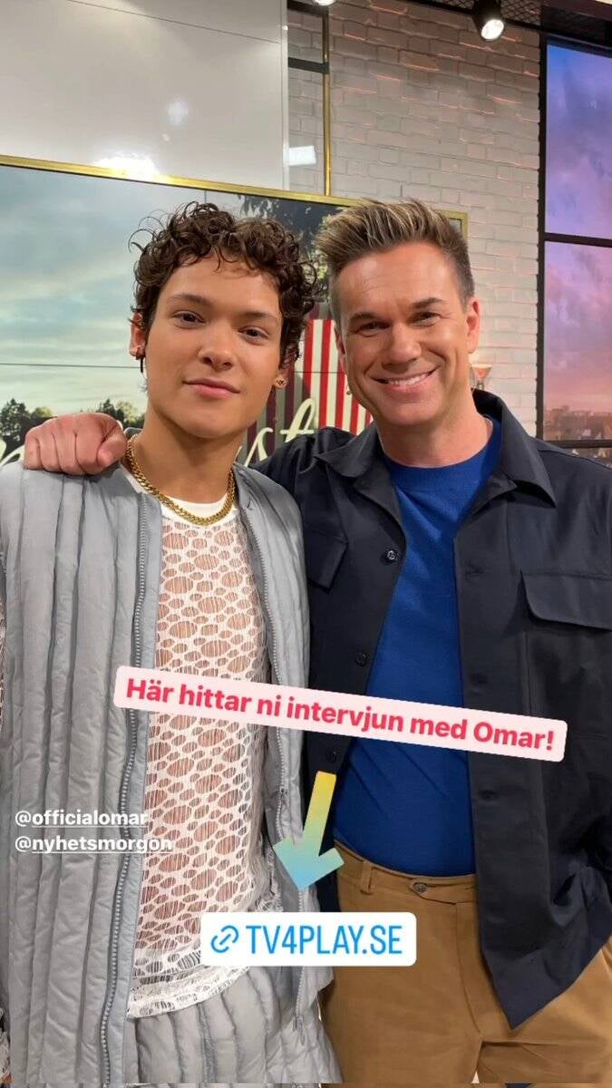 Omar Rudberg Nyhetsmorgon July 2022