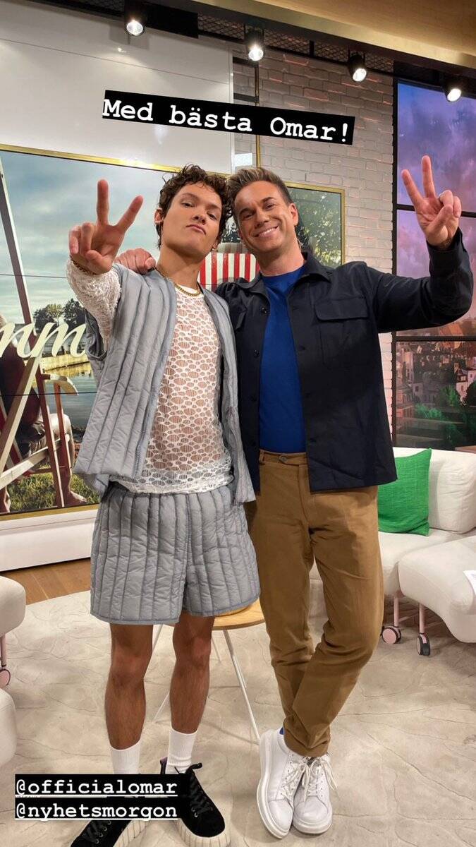 Omar Rudberg Nyhetsmorgon July 2022